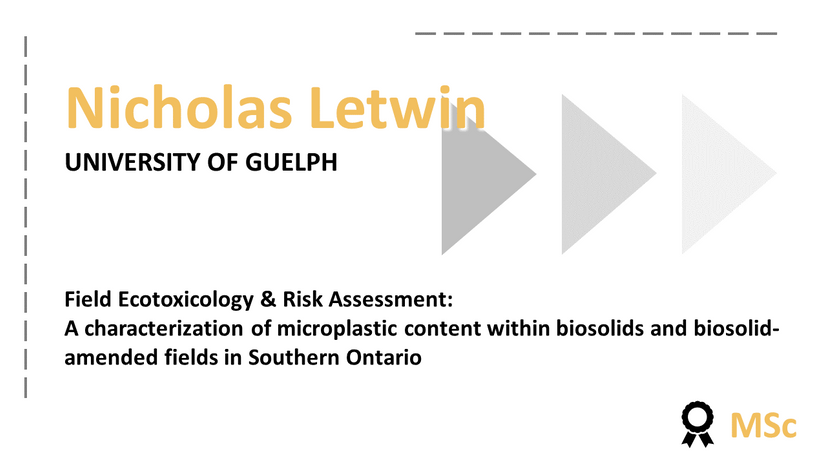 A characterization of microplastic content within biosolids and biosolid-amended fields in  Southern Ontario